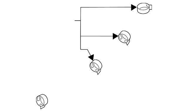Reservoir Hose Clamp N-906-869-02 - View 375