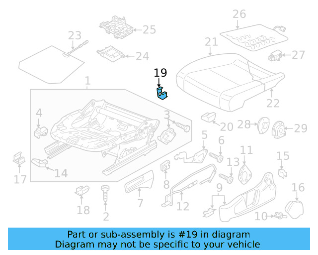 Track End Cover 8E0-881-348-E-9B9 - View 40