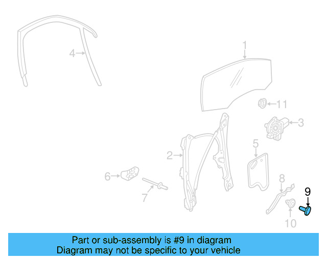Mount Bracket Bolt N-106-039-01 - View 4