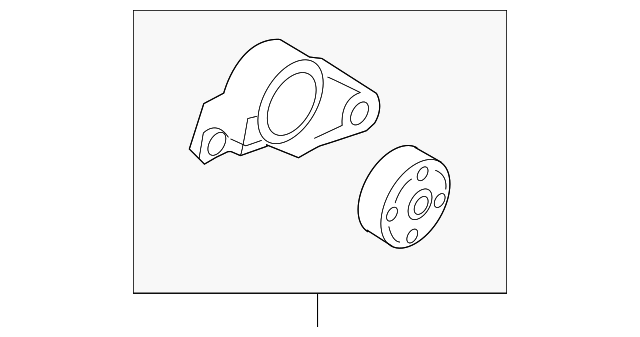 Differential Mount 3D0-599-125-B