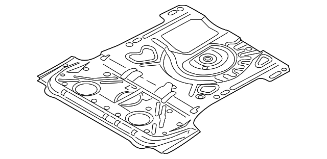 Floor Pan Assembly 8P0-813-111-C