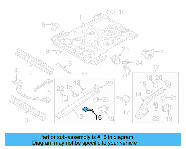 Tow Hook Bracket 1K0-803-612 - View 13