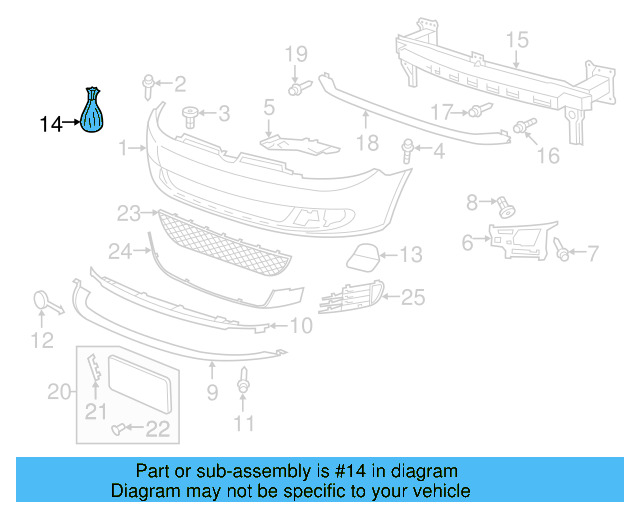 Hardware Kit 1K0-898-623-B - View 15