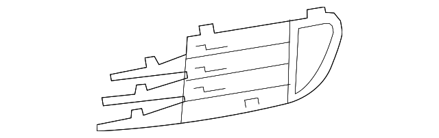 Outer Grille 5K0-853-665-C-9B9 - View 10