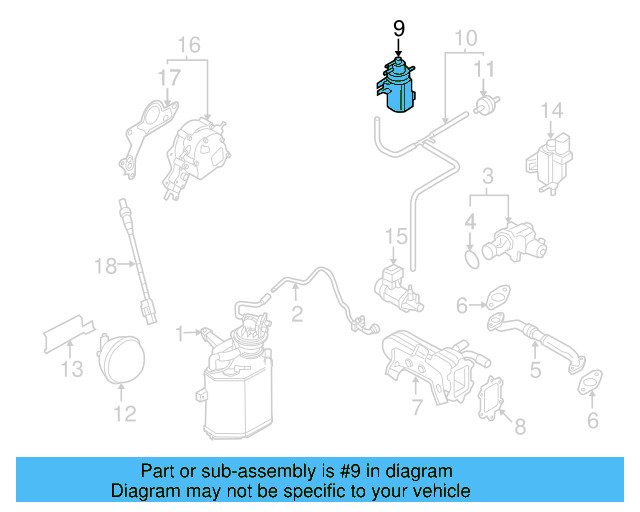 Pressure Reg 1K0-906-627-H - View 15