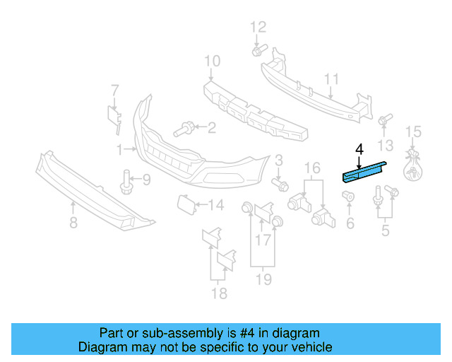 Side Support 3C8-807-184-A - View 5