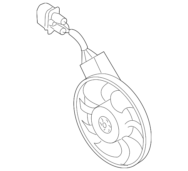 Engine Cooling Fan Motor 7L0-959-455-F - View 7
