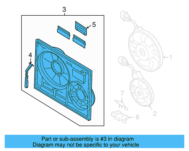 Fan Shroud 7L0-121-207-E - View 16