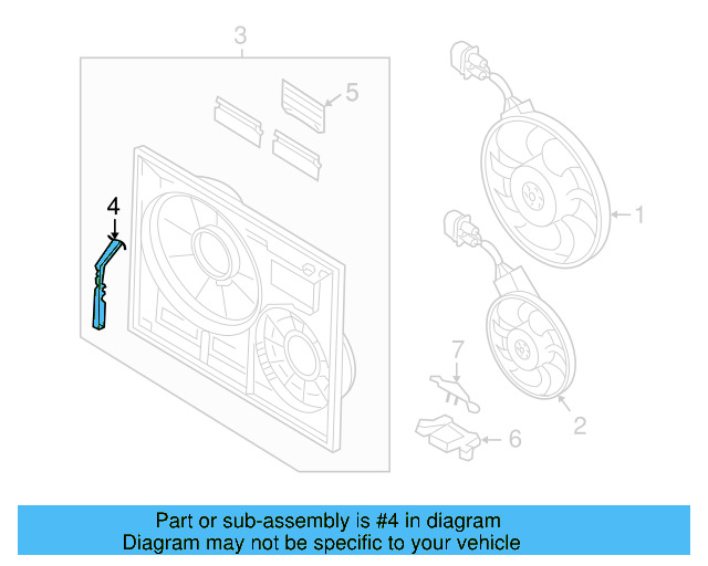 Shroud Gasket 7L0-121-229 - View 9