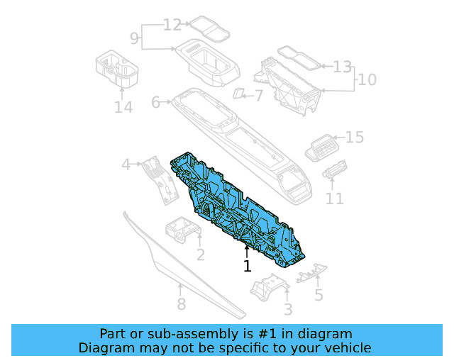 Console Body 11A-863-241 - View 3