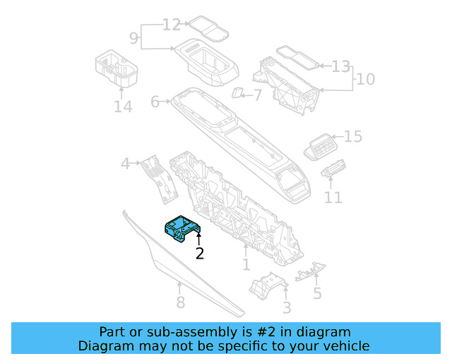 Front Mount Bracket 11A-861-513