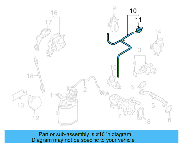 Vacuum Hose 038-131-055-BD