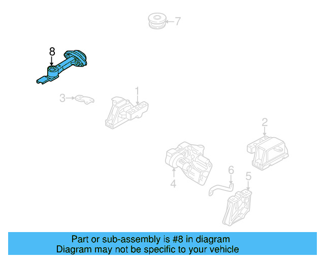Trans Mount 1J0-199-851-P - View 4