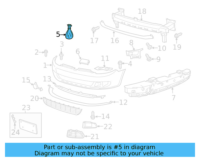 Hardware Kit 1K0-898-623-B - View 17
