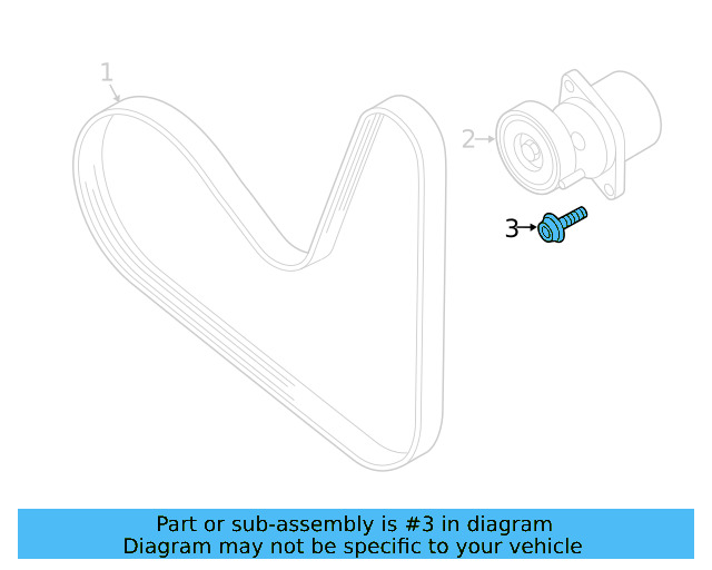 Belt Tensioner Bolt N-107-663-01 - View 20