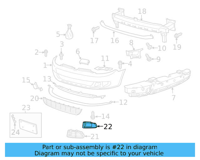 End Plate 5K0-853-949-C-9B9 - View 5