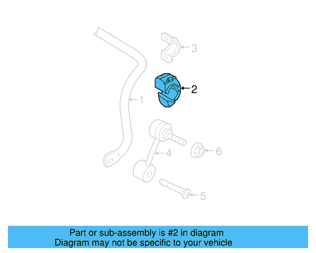 Stabilizer Bar Bushing 1K0-511-327-AS - View 24