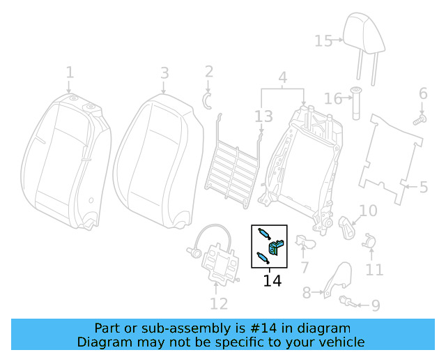 Mat Mount Kit 3Q0-898-955 - View 3