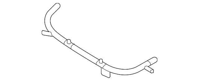 Lower Hose 1K0-122-051-GL - View 2