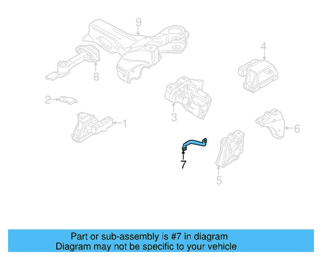 Bracket 1J0-199-117-N - View 32