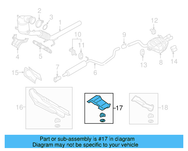 Heat Shield 5Q0-825-729 - View 12
