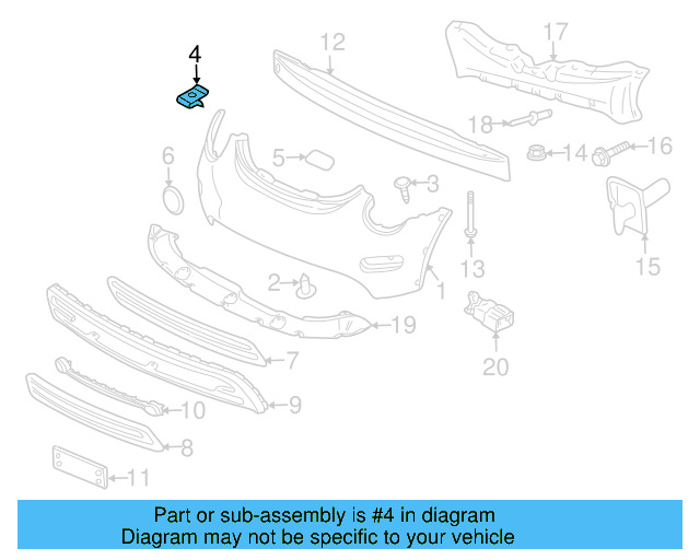 Bumper Cover U N-904-126-01 - View 4
