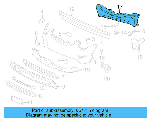 Filler Panel 1C0-809-424-H - View 8