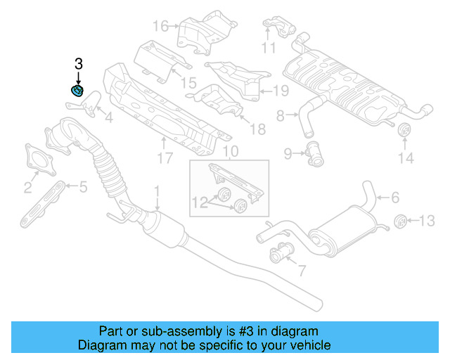 Converter & Pipe Lock Nut N-102-861-08 - View 17