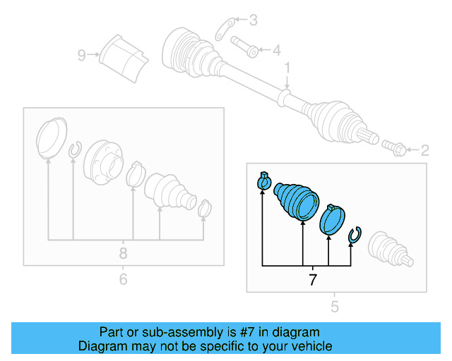 Outer Boot 5N0-498-203 - View 8