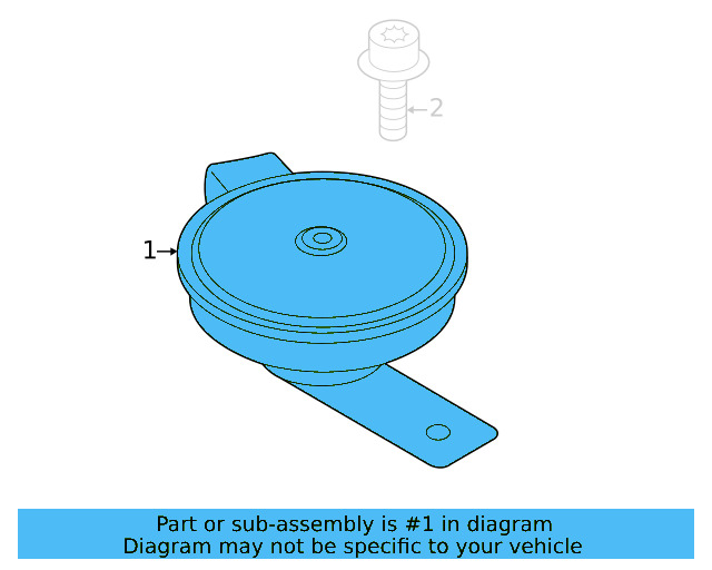 Alarm Horn 5C0-951-115 - View 16