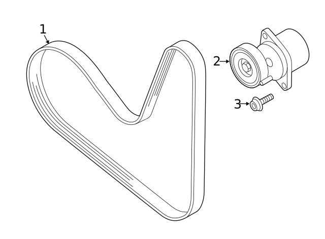 Belt Tensioner Bolt N-107-663-01 - View 21