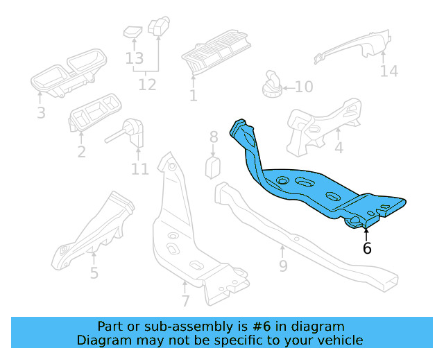 Rear Duct 5Q0-819-806-E - View 32