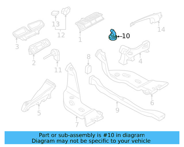 Temp Sensor 5Q0-907-543-A - View 9