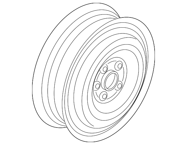 Spare Wheel 1K0-601-027-CB-03C - View 20