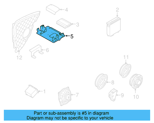 Bracket 1K0-035-883-E - View 67
