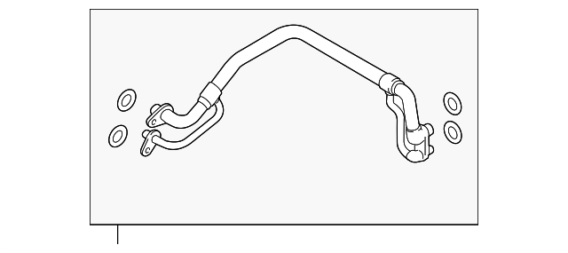 Rear AC Hose 5Q1-816-738-C - View 5