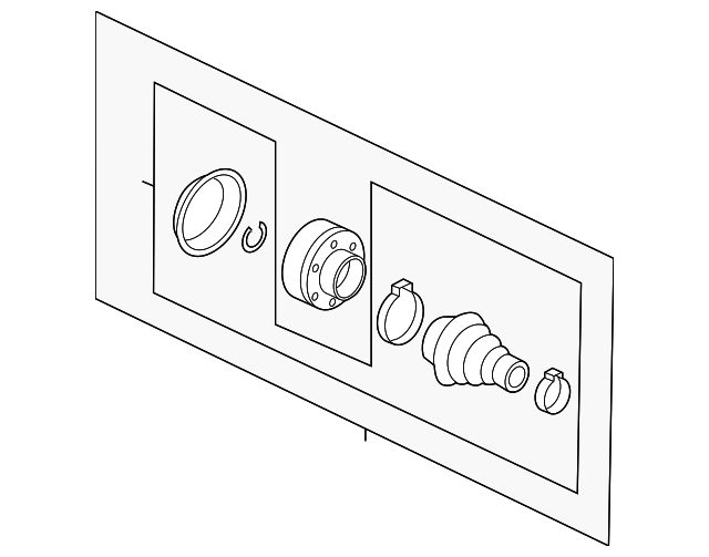 Inner Joint Assembly 5C0-498-103-A - View 5