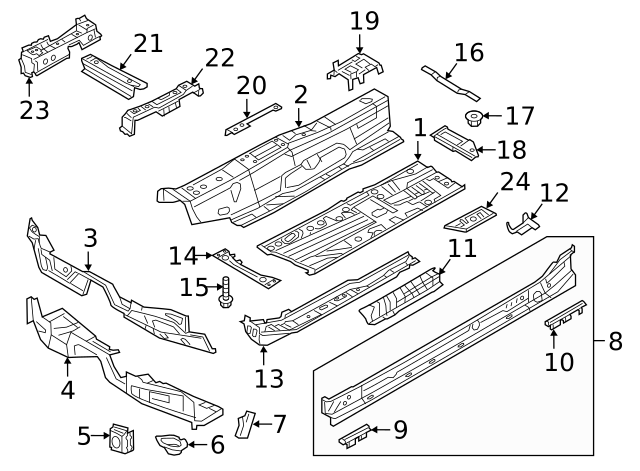 Hinge Nut N-907-988-05 - View 38