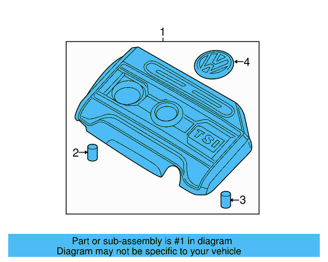 Engine Cover 06K-103-925-D - View 21