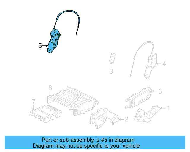 Adjust Motor 7L0-959-761-A - View 30