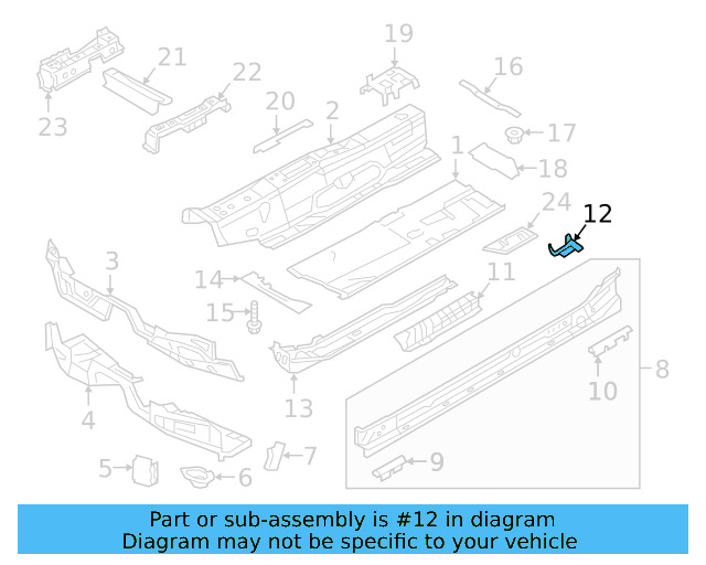 Inner Reinforced 5Q0-857-929-A - View 10