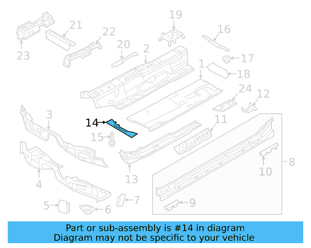 Front Reinforced 5Q0-804-421-B