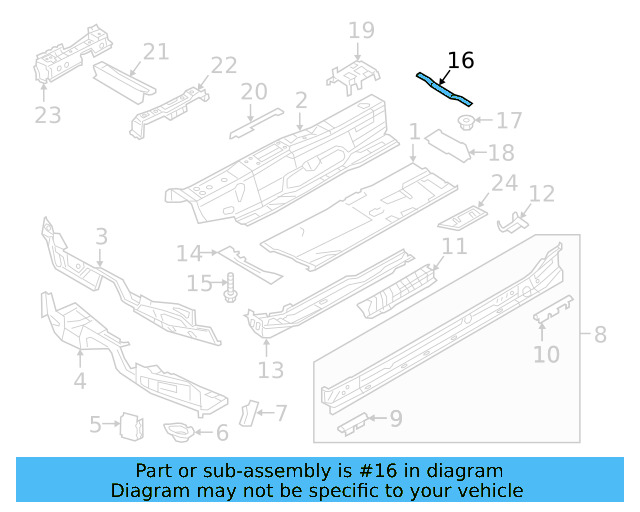 Rear Reinforced 5Q0-802-128 - View 11
