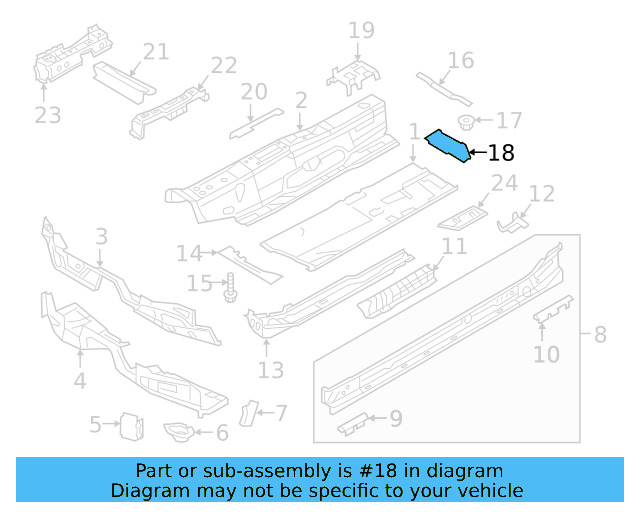 Rear Plate 5Q0-803-579 - View 30