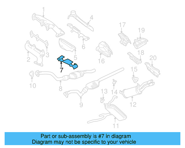 Heat Shield 078-253-009-A - View 4