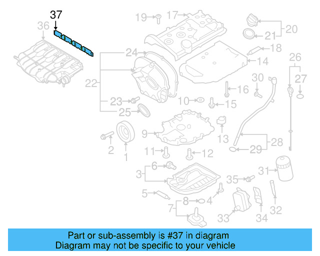 Manifold Gasket 06F-129-717-D - View 26