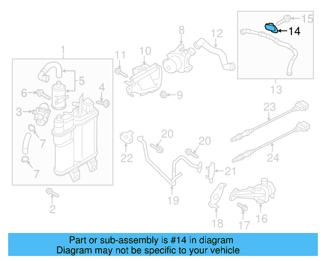 Pressure Sensor 07K-906-051-B - View 3
