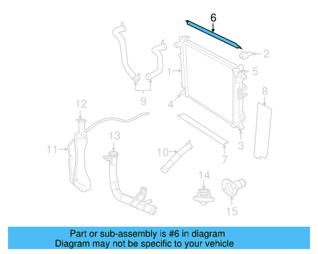 Upper Seal 7B0-121-293 - View 6