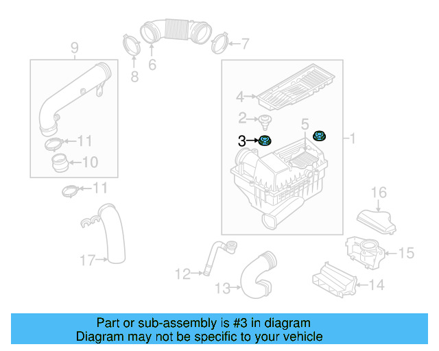 Engine Air Intake Hose 1TD-129-610-D - View 10