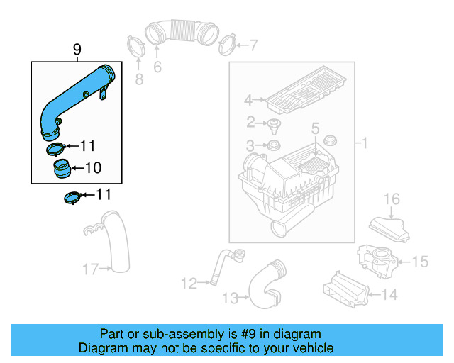 Duct Assembly 5C0-129-654-C - View 35